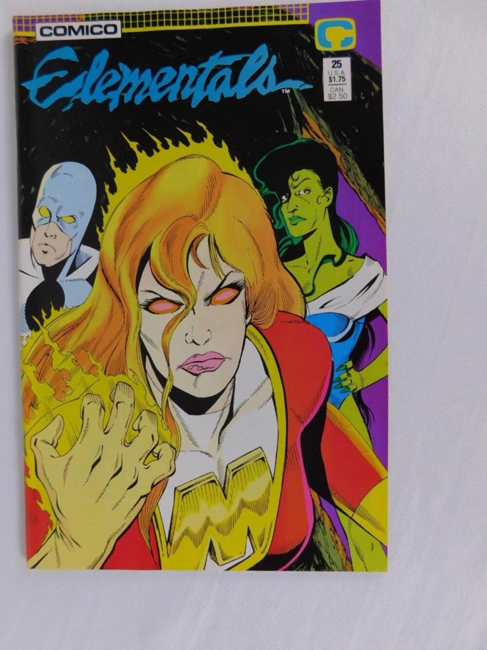 Vintage Comico Elementals #25 Comic Book Copper Age 1980s Single Issue Color - Picture 3 of 7